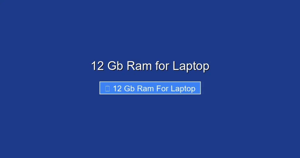 12 Gb Ram for Laptop