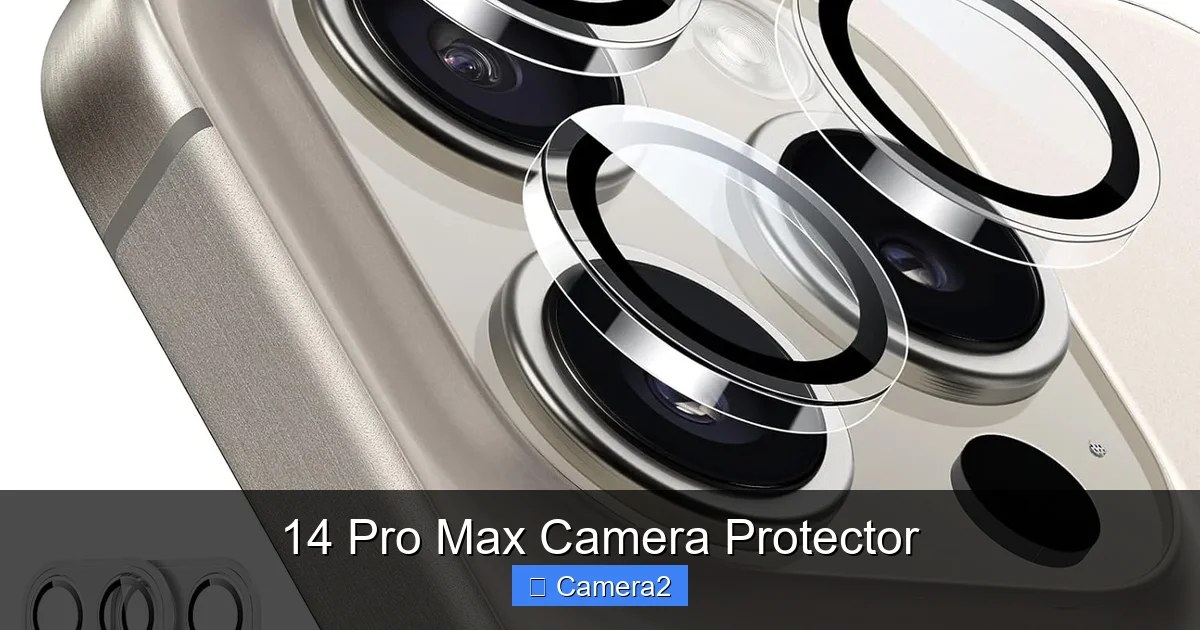 14 Pro Max Camera Protector