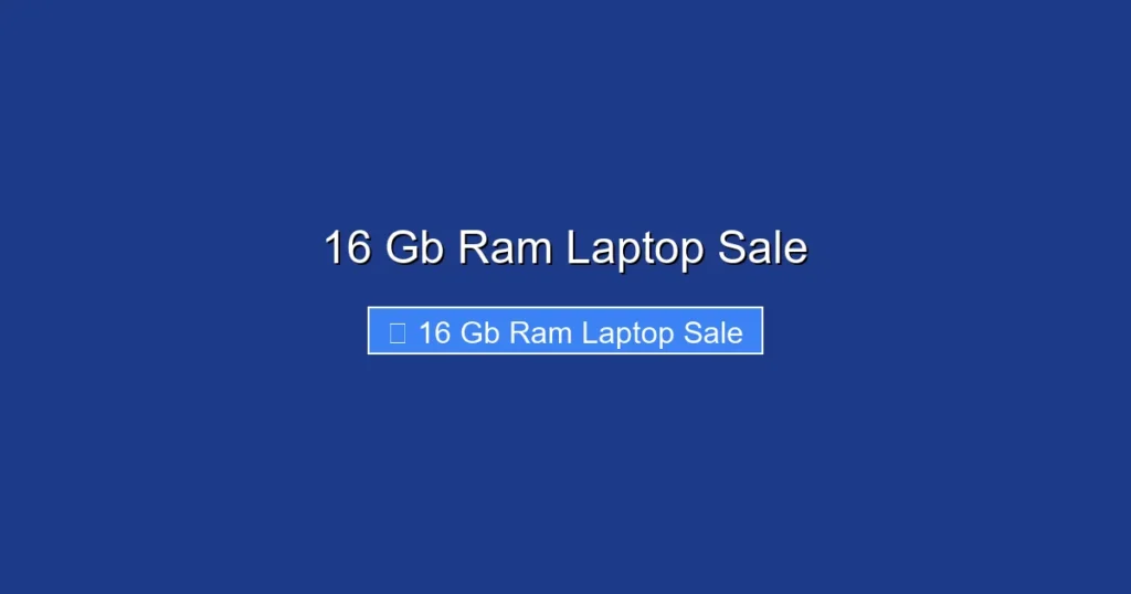 16 Gb Ram Laptop Sale