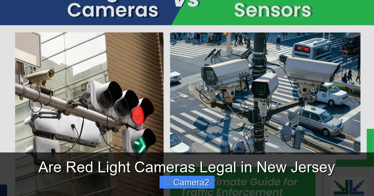 Are Red Light Cameras Legal in New Jersey