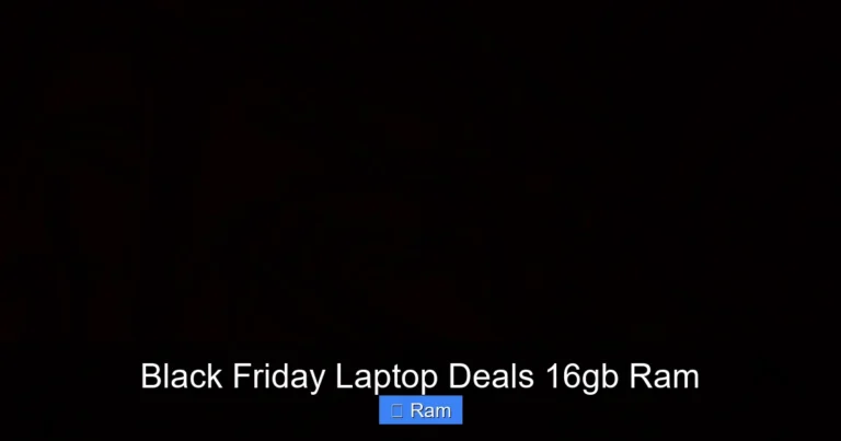Black Friday Laptop Deals 16gb Ram