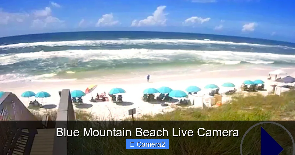 Blue Mountain Beach Live Camera