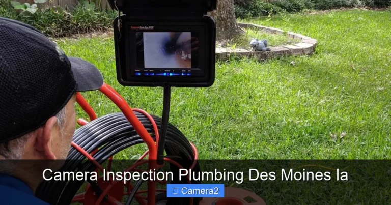 Camera Inspection Plumbing Des Moines Ia