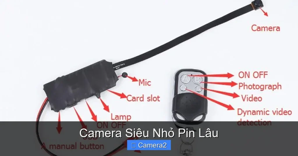 Camera Siêu Nhỏ Pin Lâu