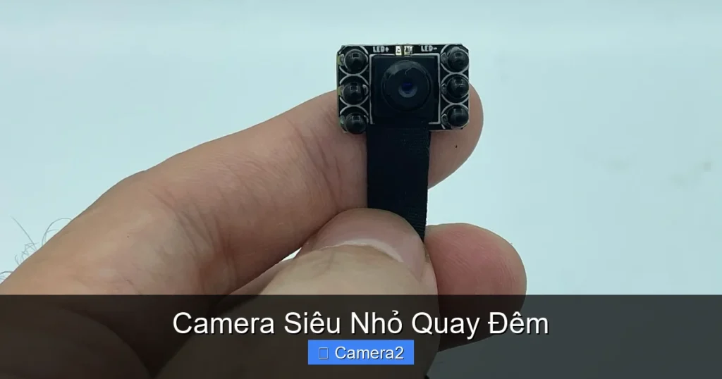 Camera Siêu Nhỏ Quay Đêm