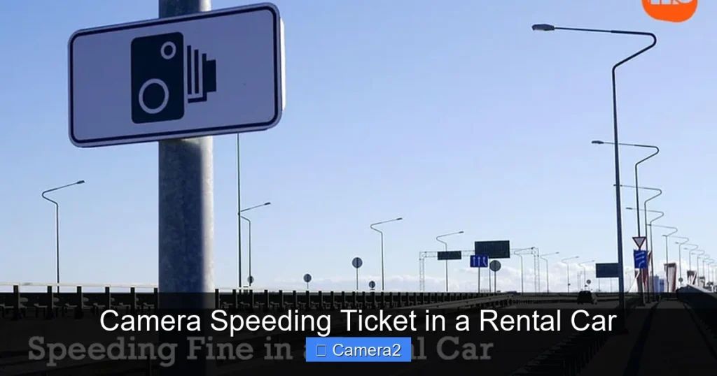 Camera Speeding Ticket in a Rental Car