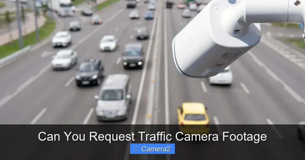 Can You Request Traffic Camera Footage