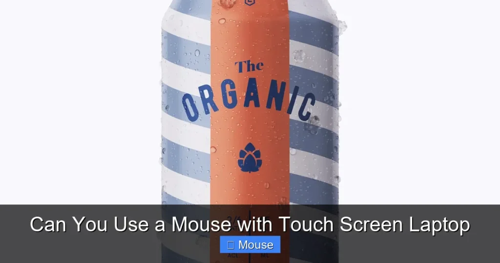 Can You Use a Mouse with Touch Screen Laptop