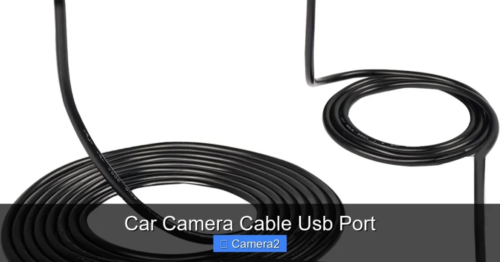 Car Camera Cable Usb Port