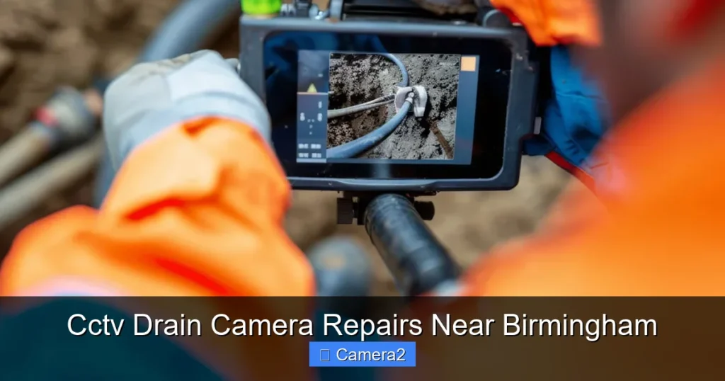 Cctv Drain Camera Repairs Near Birmingham