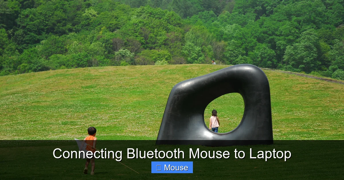 Connecting Bluetooth Mouse to Laptop