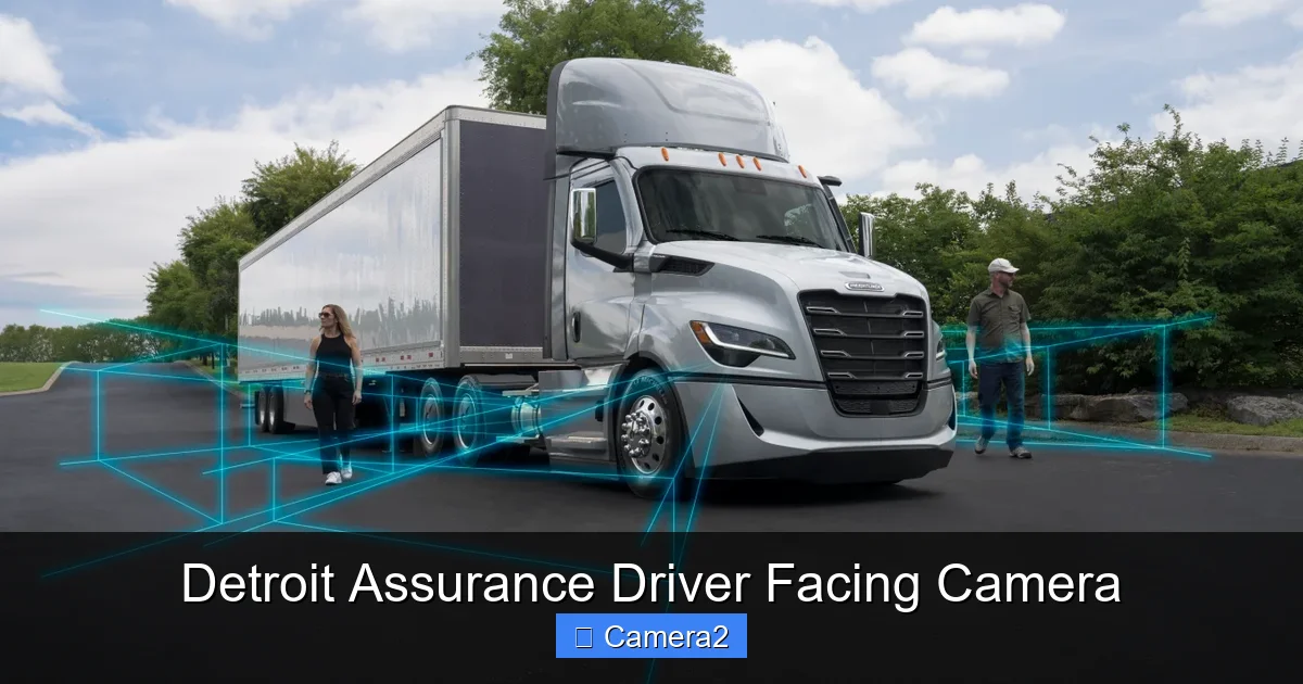 Detroit Assurance Driver Facing Camera