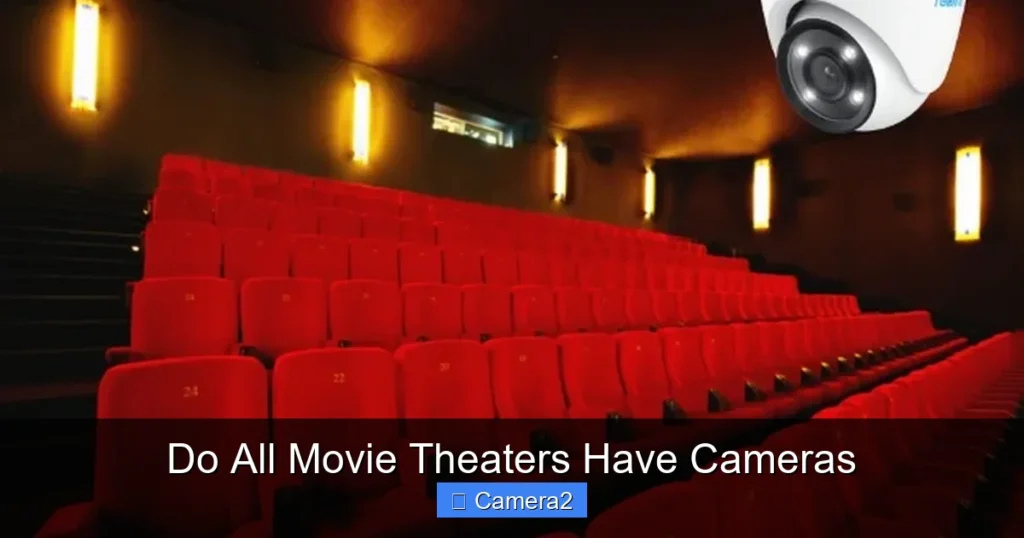 Do All Movie Theaters Have Cameras