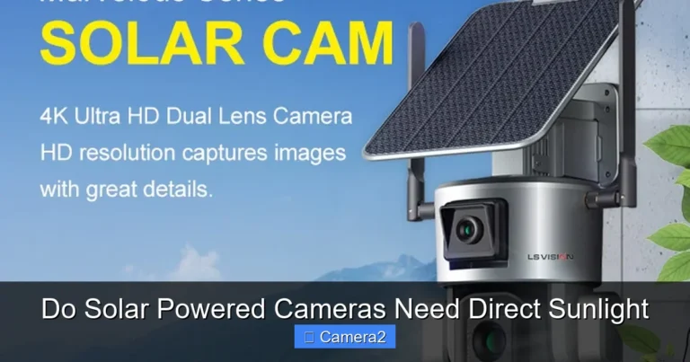 Do Solar Powered Cameras Need Direct Sunlight