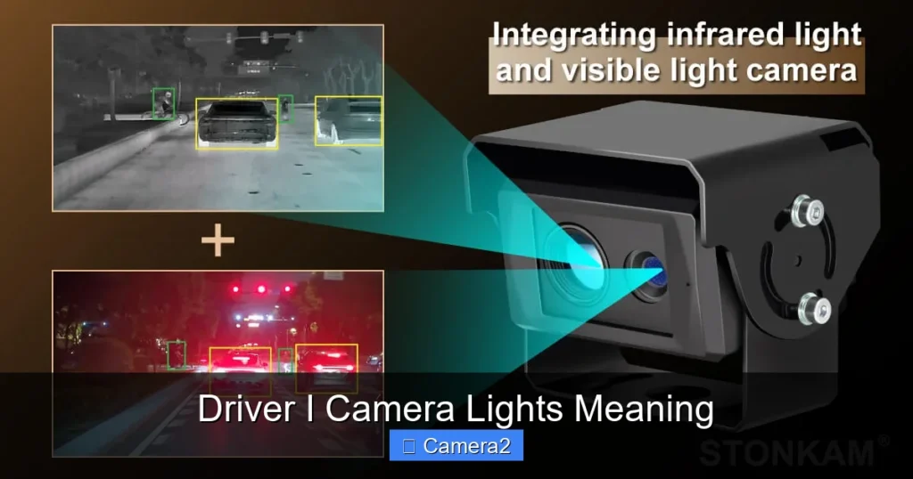 Driver I Camera Lights Meaning