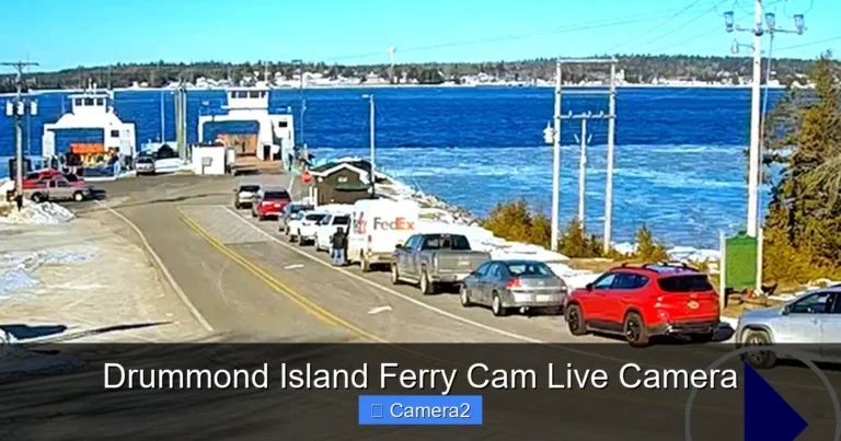 Drummond Island Ferry Cam Live Camera