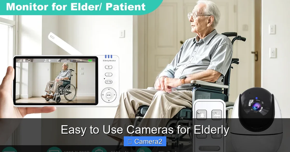 Easy to Use Cameras for Elderly