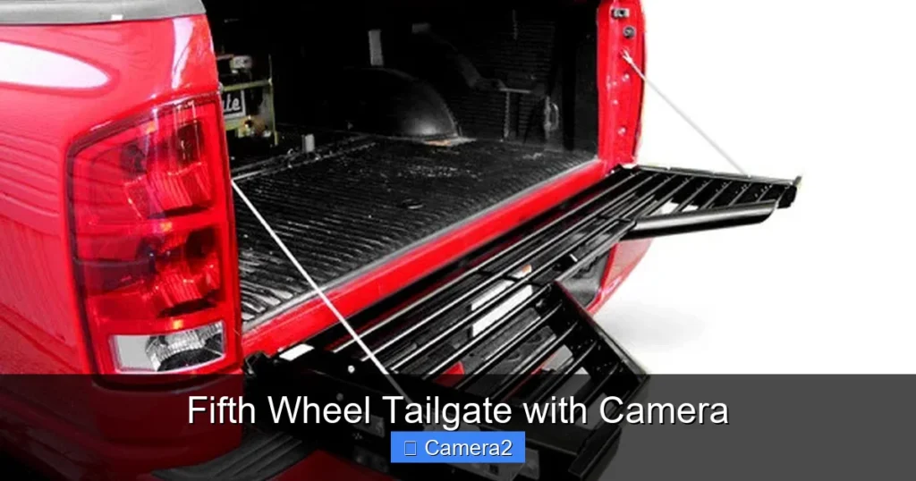 Fifth Wheel Tailgate with Camera