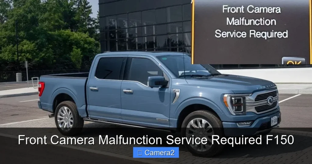 Front Camera Malfunction Service Required F150