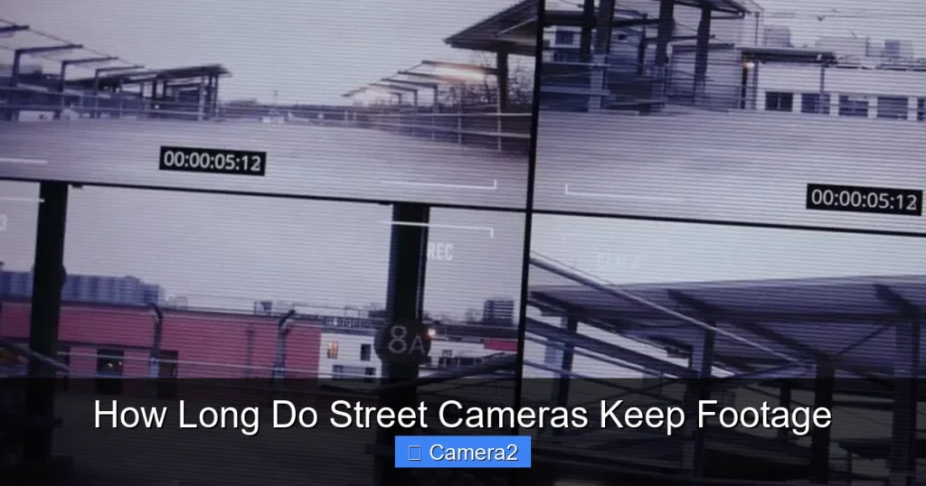 How Long Do Street Cameras Keep Footage