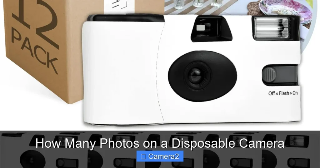 How Many Photos on a Disposable Camera