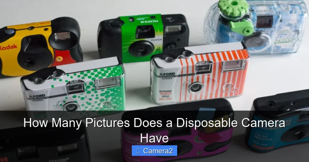 How Many Pictures Does a Disposable Camera Have