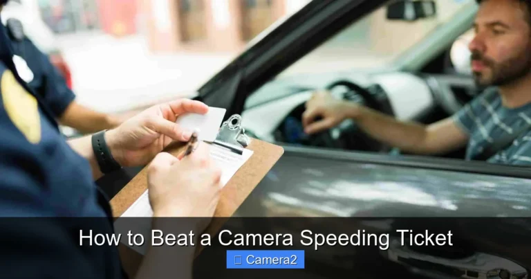 How to Beat a Camera Speeding Ticket
