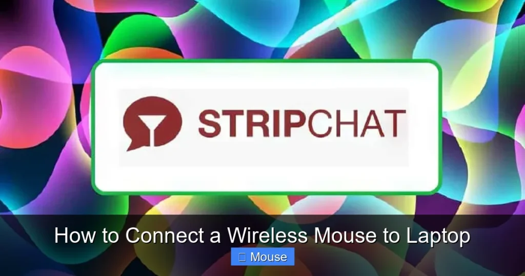 How to Connect a Wireless Mouse to Laptop