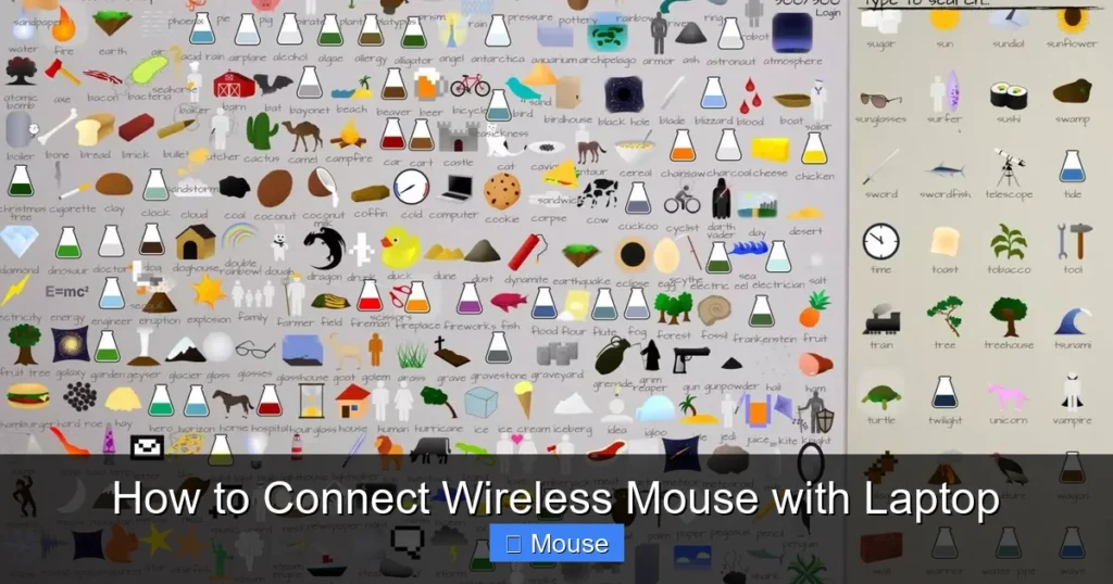 How to Connect Wireless Mouse with Laptop