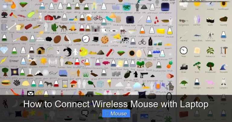 How to Connect Wireless Mouse with Laptop