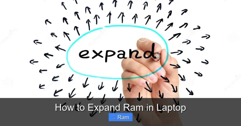 How to Expand Ram in Laptop