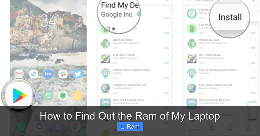 How to Find Out the Ram of My Laptop
