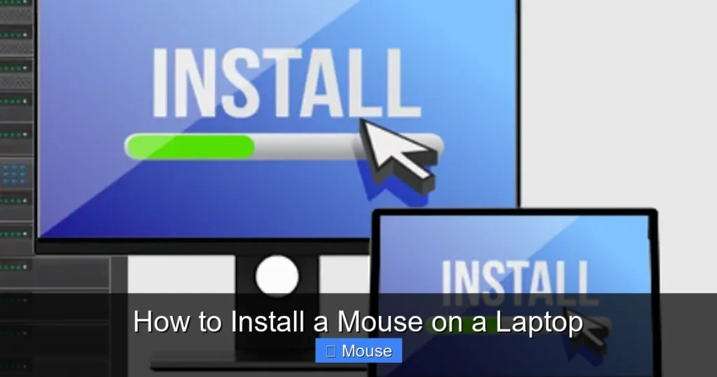 How to Install a Mouse on a Laptop