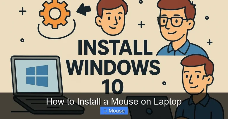 How to Install a Mouse on Laptop
