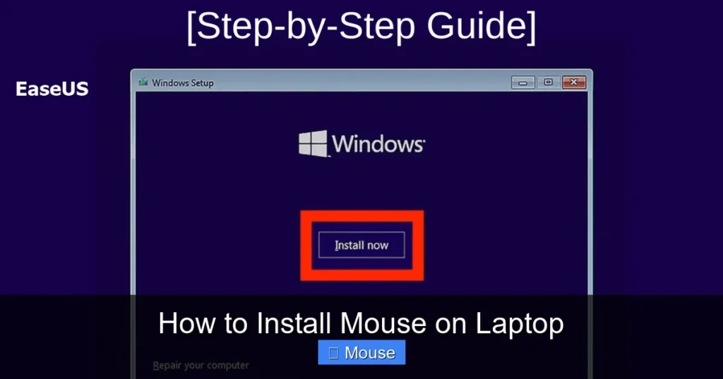 How to Install Mouse on Laptop