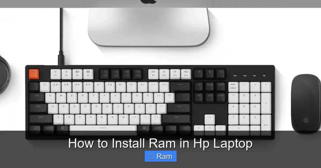 How to Install Ram in Hp Laptop