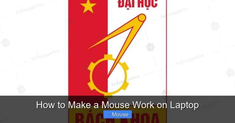 How to Make a Mouse Work on Laptop