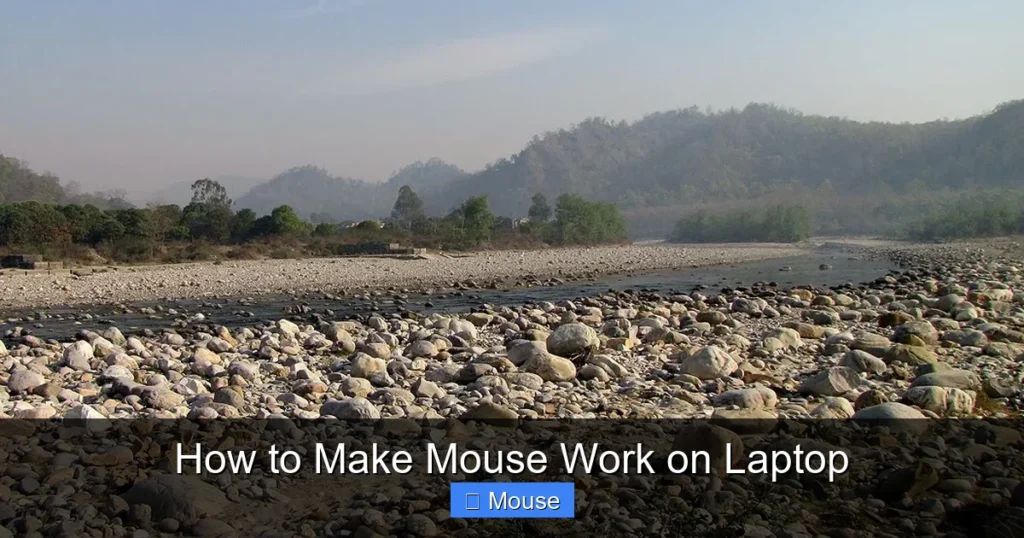 How to Make Mouse Work on Laptop