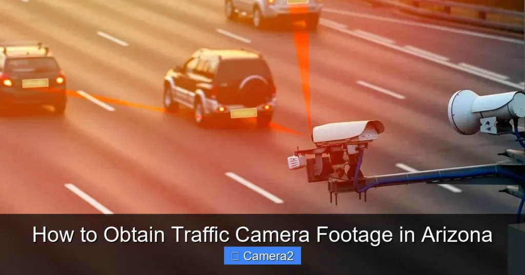How to Obtain Traffic Camera Footage in Arizona