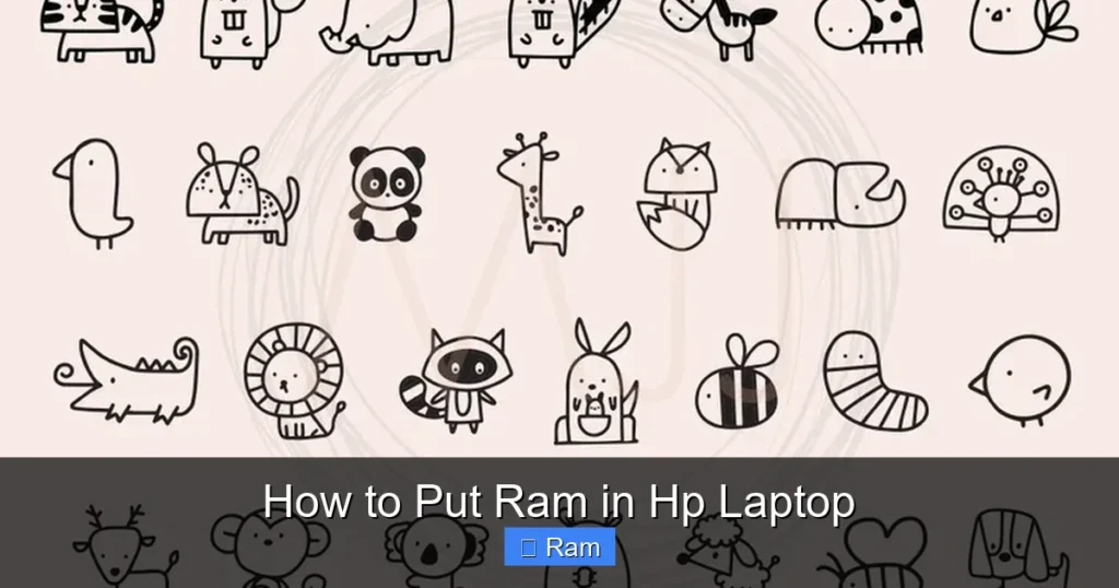 How to Put Ram in Hp Laptop
