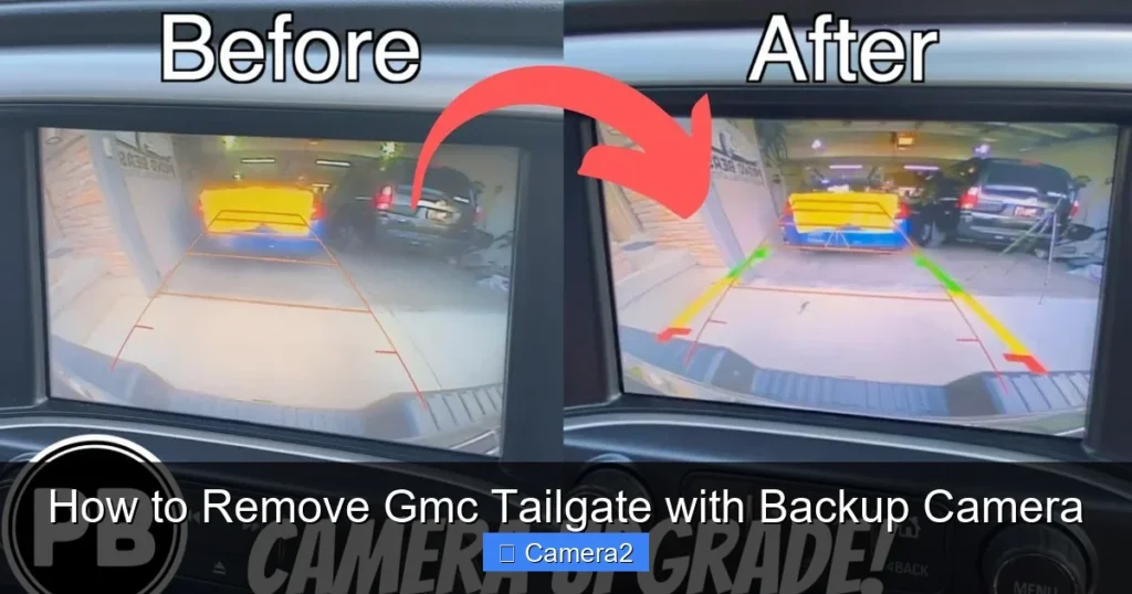 How to Remove Gmc Tailgate with Backup Camera