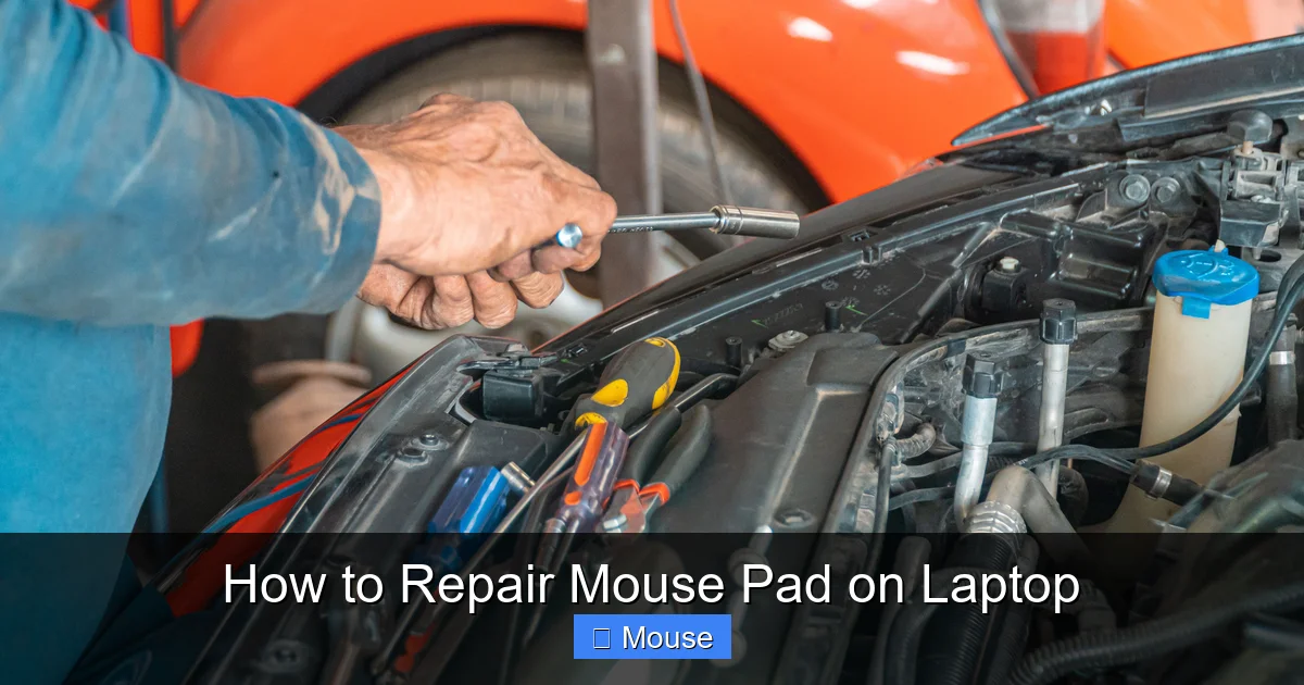 How to Repair Mouse Pad on Laptop