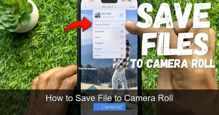 How to Save File to Camera Roll