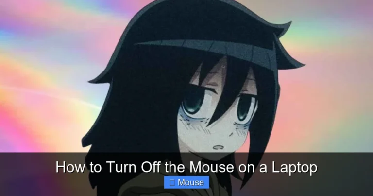 How to Turn Off the Mouse on a Laptop