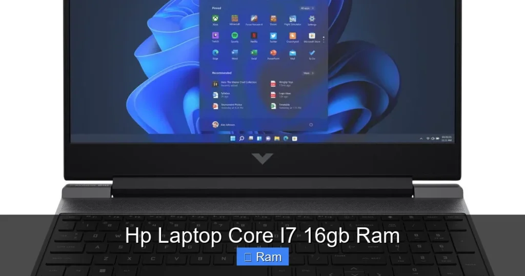 Hp Laptop Core I7 16gb Ram