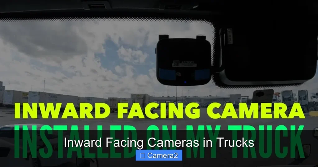 Inward Facing Cameras in Trucks