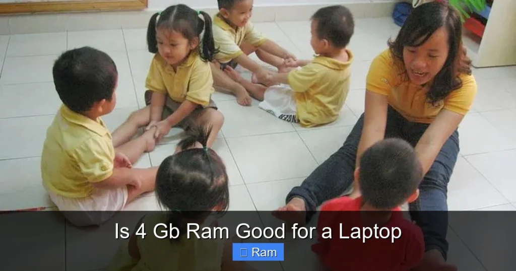 Is 4 Gb Ram Good for a Laptop