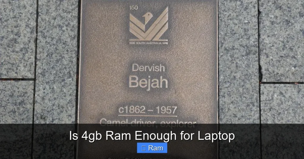 Is 4gb Ram Enough for Laptop
