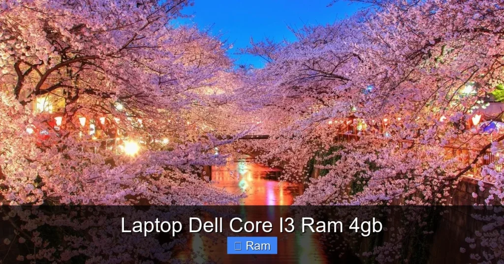 Laptop Dell Core I3 Ram 4gb