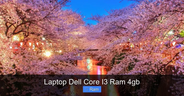 Laptop Dell Core I3 Ram 4gb